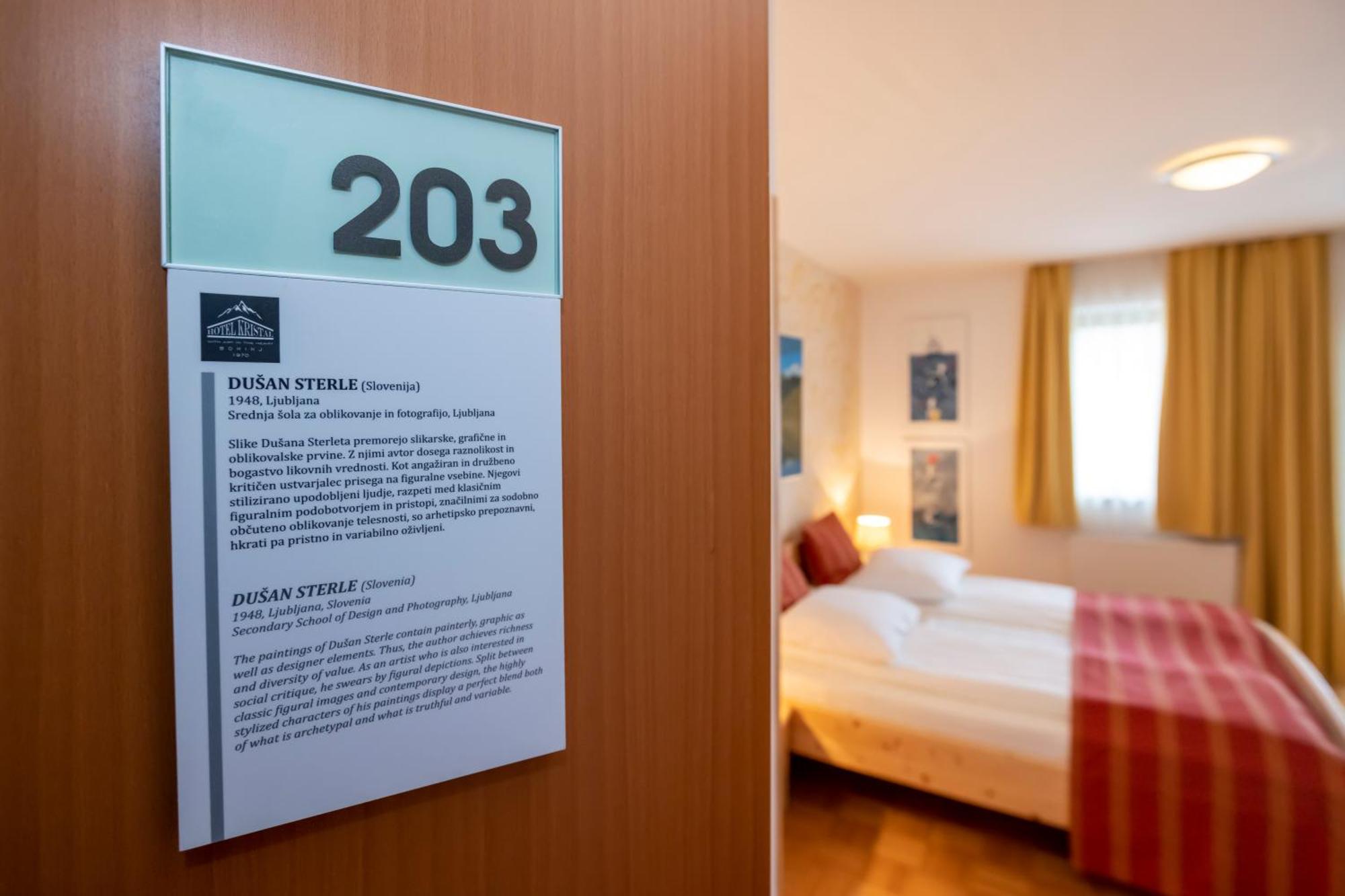 Art Hotel Kristal Bohinj Eksteriør bilde